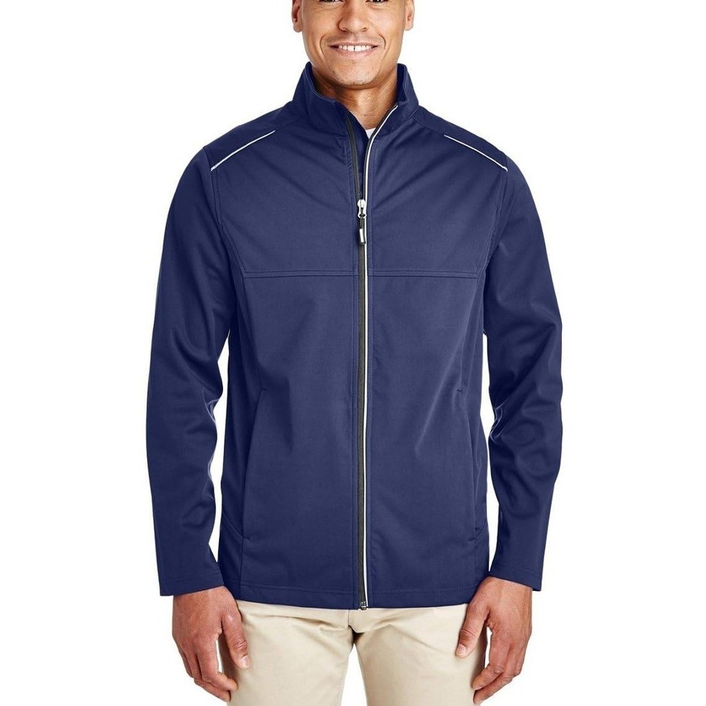 Core 365 Techno Lite Three-Layer Knit‎ Tech-Shell Jacket Men's XL Navy